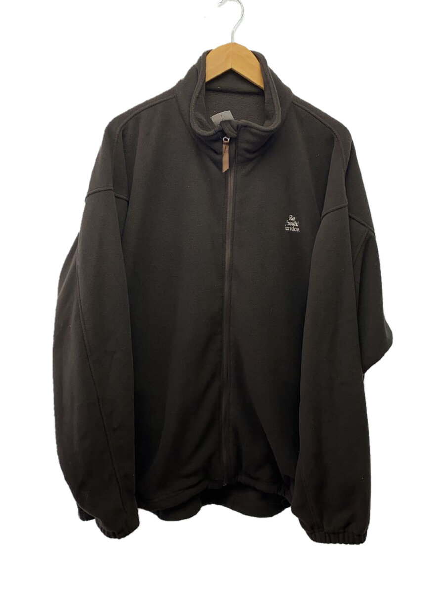 【中古】FreshService◆フリースジャケット/L/ポリエステル/BRW/FSW-23-ST_261【メンズウェア】