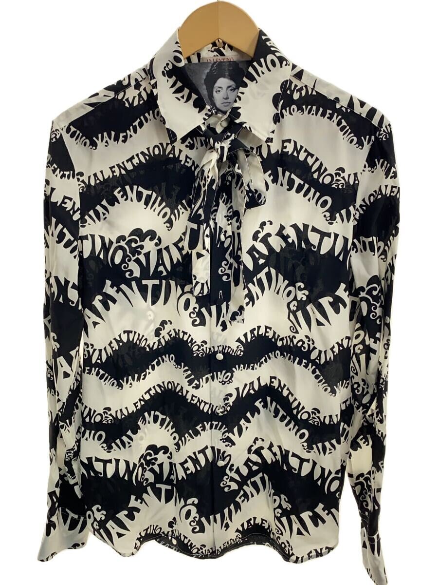新作*Valentino*ブラックプリントシルクシャツ 半袖 ポケット付 楽天市場】VALENTINO(素材(生地・毛糸)シルク)(カジュアル