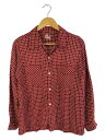 【中古】Airman/長袖シャツ/M/レーヨン/RED/チェック【メンズウェア】(4)
