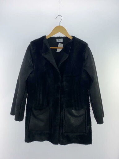 【中古】MOU/ジャケット/M/ポリエステル/BLK【レディースウェア】 【中古】MOU/ジャケット/M/ポリエステル/BLK【レディースウェア】