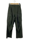 【中古】juha◆HIGH TWISTED CARGO PANTS/10190805/カーゴパンツ/ボトム/3/コットン/GRY【メンズウェア】