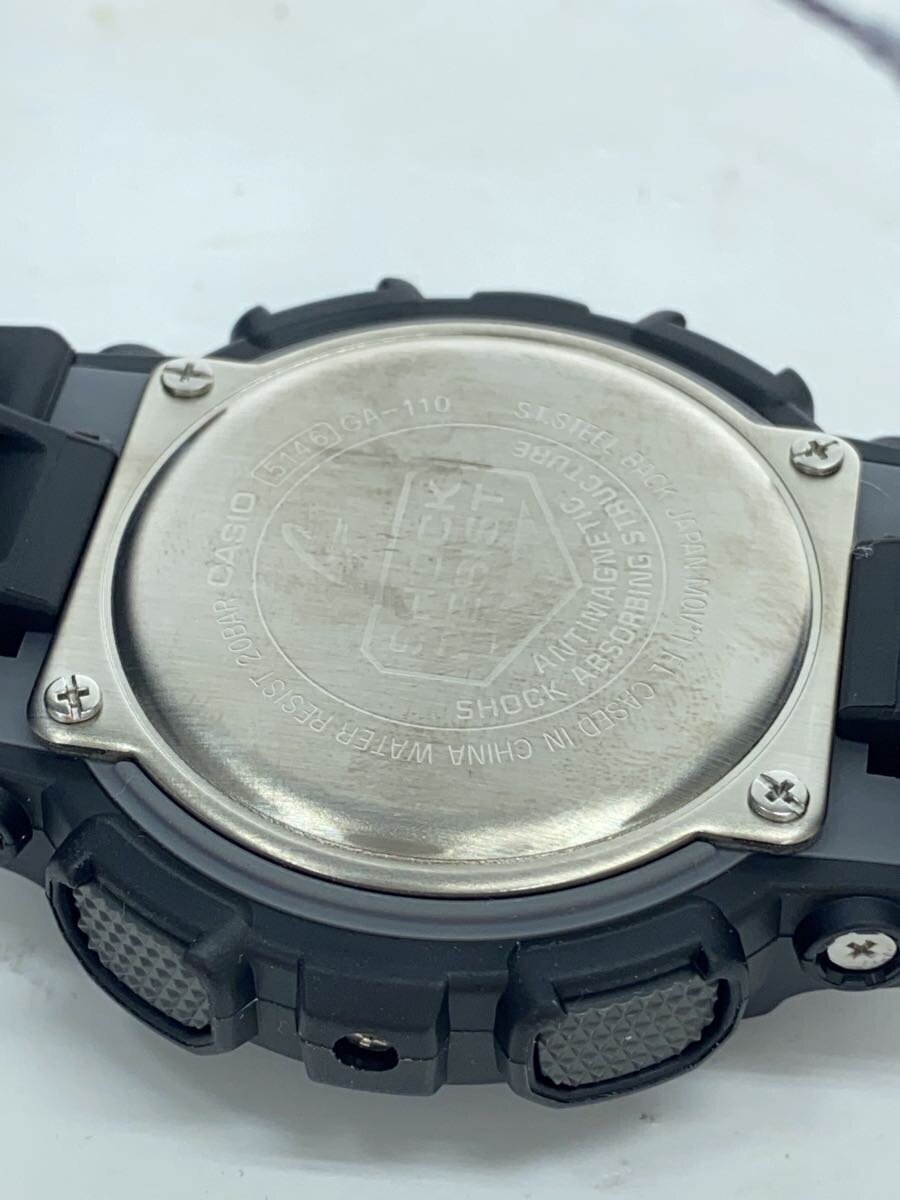 【中古】CASIO◆クォーツ腕時計・G-SHOCK/デジアナ/BLK【服飾雑貨他】 3