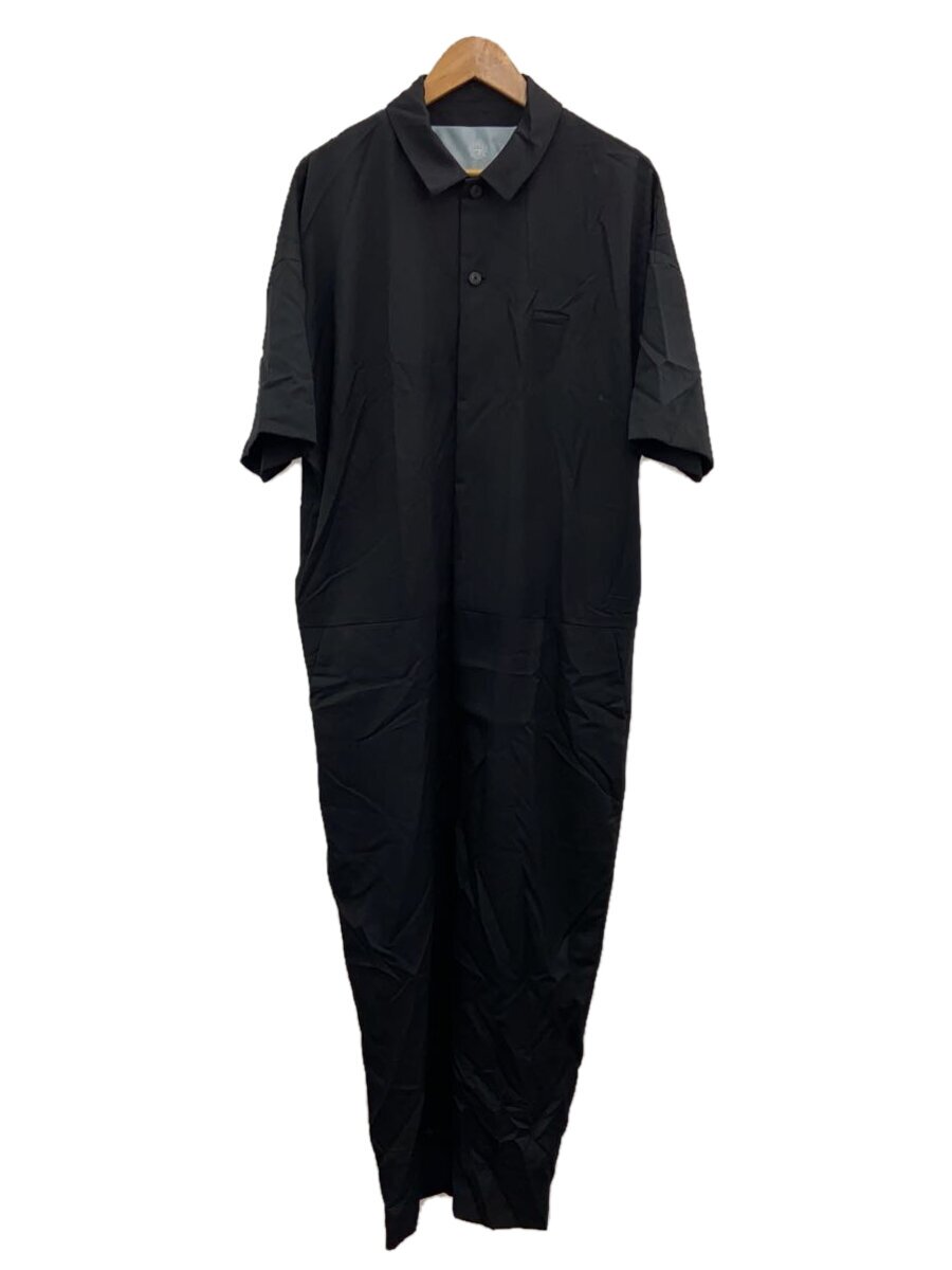 【中古】Dulcamara◆オールインワン/1/ウール/BLK/無地【メンズウェア】