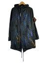 【中古】glamb◆Unknown Mods Coat/モッズコート/--/コットン/BLK/jkt13//【メンズウェア】