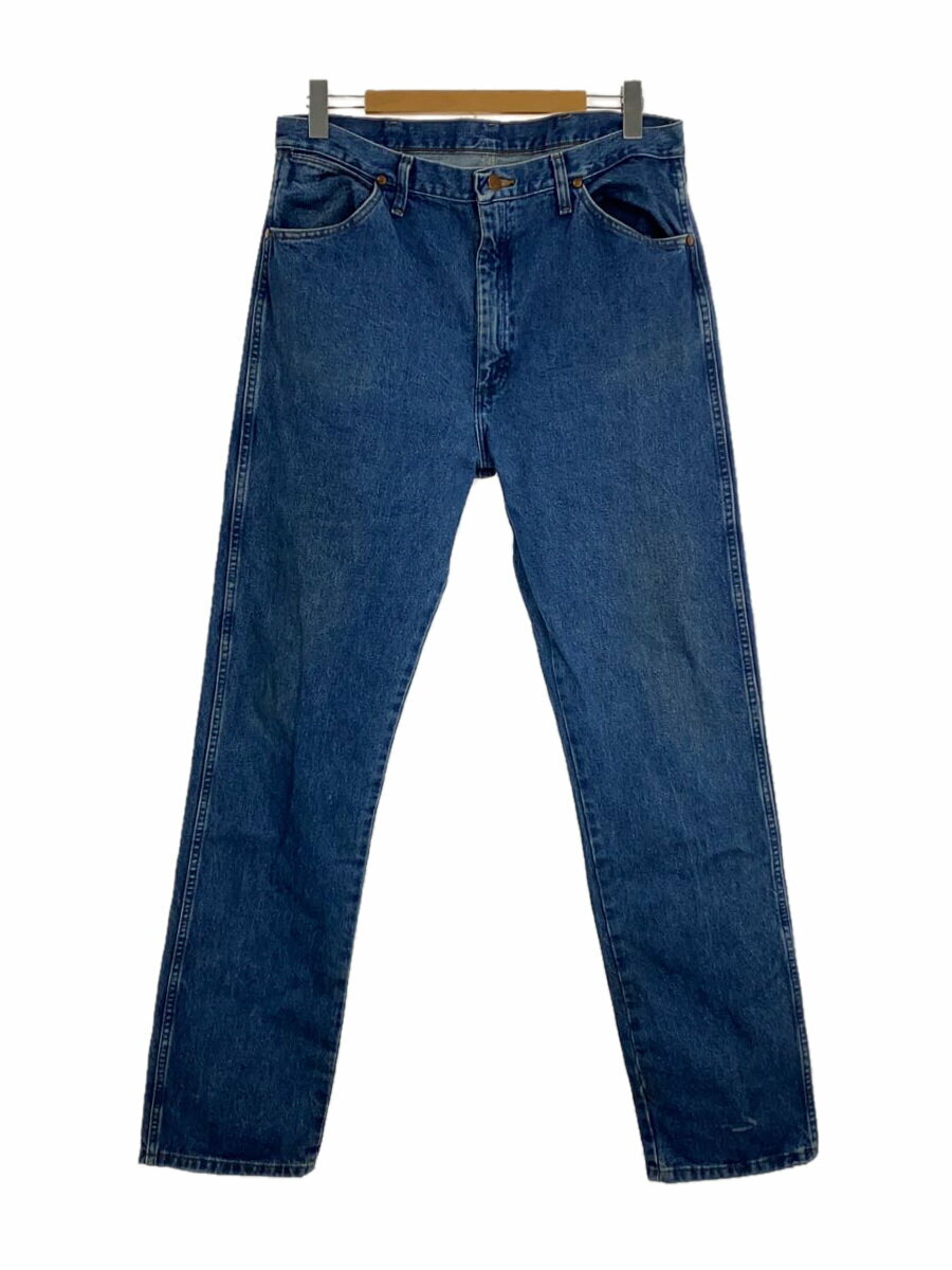 【中古】WRANGLER◆ボトム/36/--/BLU/無地【メンズウェア】