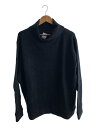 【中古】Porter Classic◆22AW/BEATNIK KENDO KNIT/トップス/XL/コットン/グレー【メンズウェア】