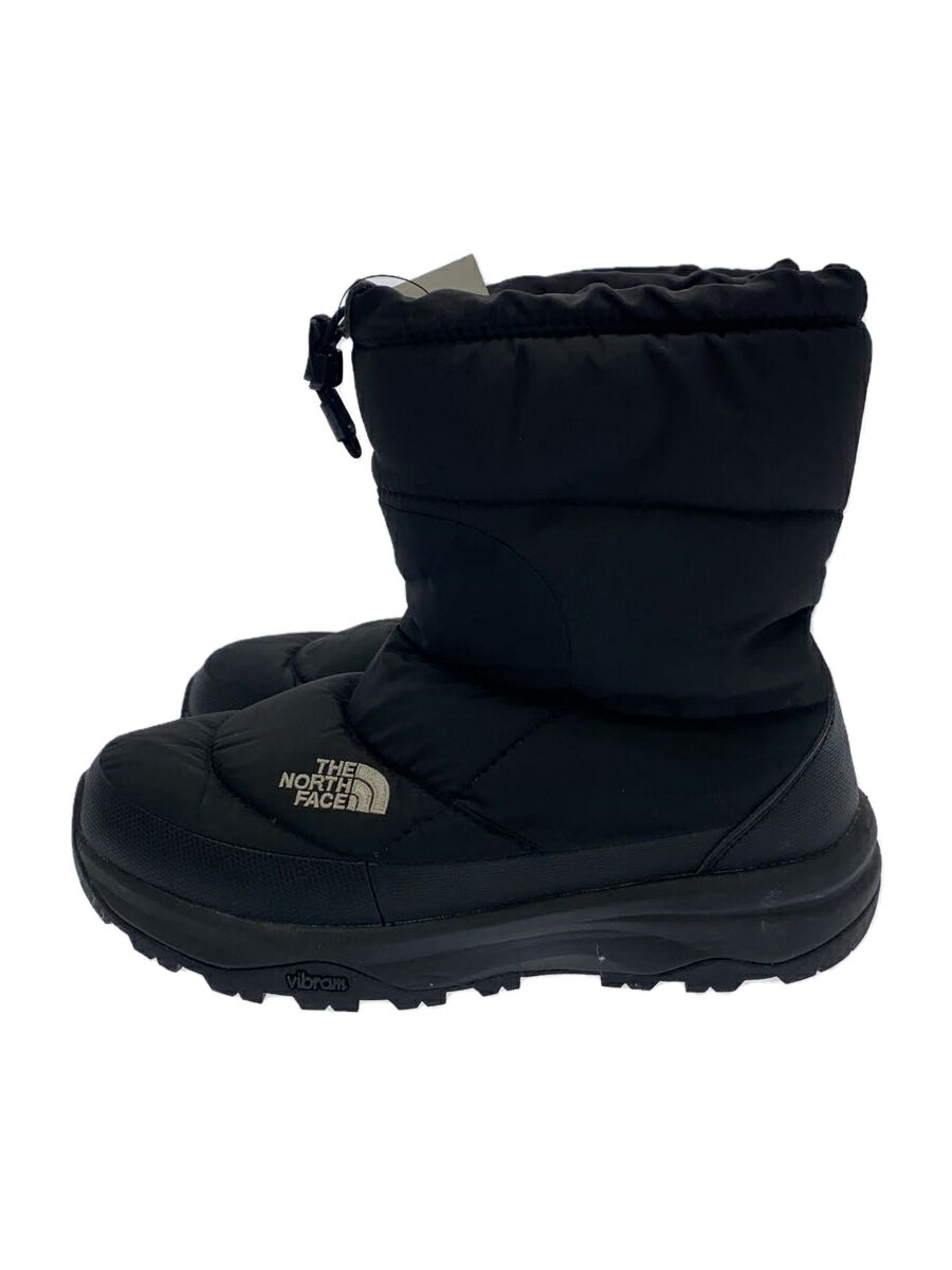 【中古】THE NORTH FACE◆Nuptse Down Bootie II/ブーツ/25cm/ブラック/NF52077【シューズ】