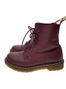 【中古】Dr.Martens◆エンジニアブーツ/UK6/ボルドー/レザー/AW006【シューズ】