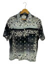 【中古】NOMA TD /アロハシャツ/3/--/BLK/総柄/N37-SH01【メンズウェア】