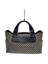【中古】CELINE◆トートバッグ/キャンバス/GRY/総柄【バッグ】