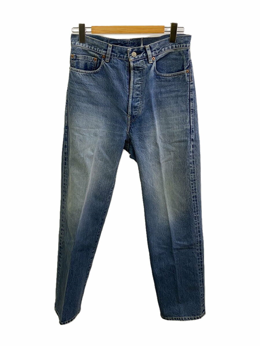 【中古】blurhmsROOTSTOCK◆24SS/ストレートパンツ/3/コットン/IDG/無地/bROOTS24S8USD-IND【メンズウェア】