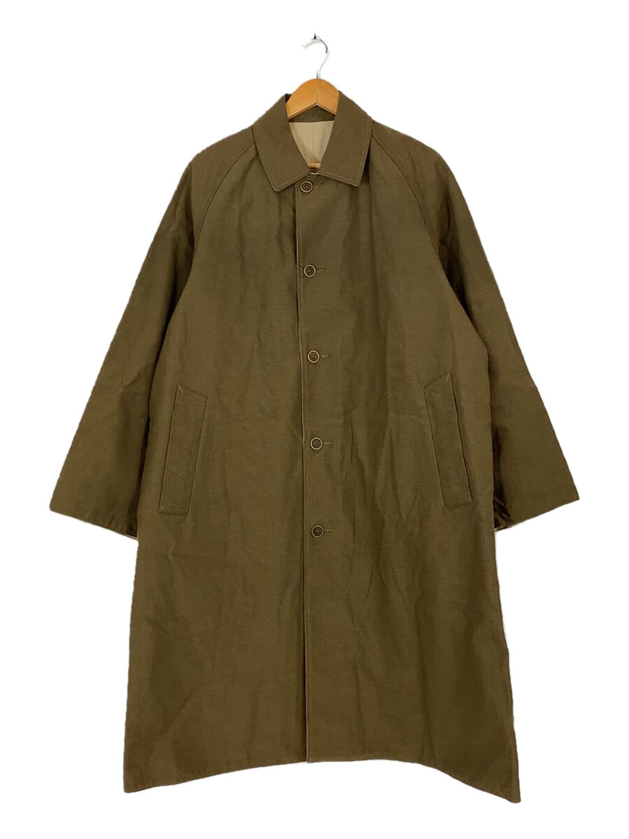 【中古】CAPERTICA/REVERSIBLE MAC COAT/コート/2/ウール/カーキ【メンズウェア】