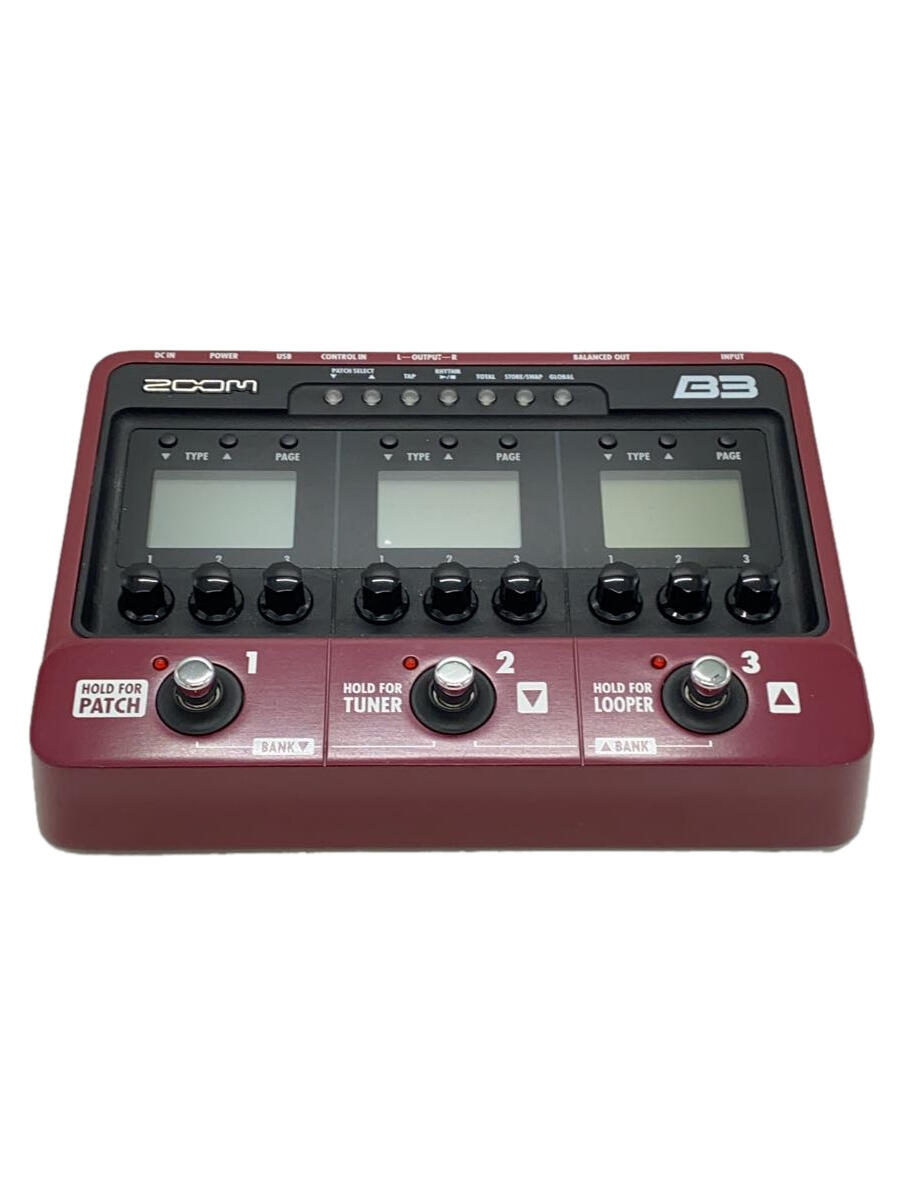 【中古】ZOOM◆エフェクター B3【楽器】