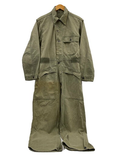 【中古】US.ARMY◆40~50s/13Star/HBT/ツナギ/オールインワン/34/コットン/KHK/ヘリンボーン【メンズウェア】 【中古】US.ARMY◆40~50s/13Star/HBT/ツナギ/オールインワン/34/コットン/KHK/ヘリンボーン【メンズウェア】