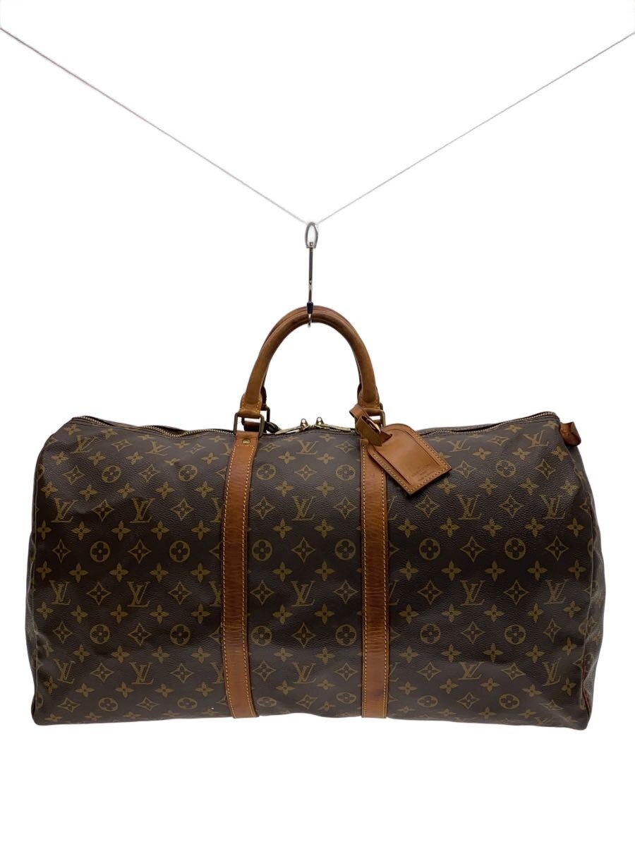 【ブランド】LOUIS VUITTON 【ブランドカナ】ルイヴィトン 【型番】M41424 【程度】C 【サイズ】 【メインカラー】ブラウン 【素材・生地】PVC（ビニール） 【キーワード】　　 2025/10/23 セカンドストリート四日市日永店【4847】【中古】LOUIS VUITTON◆キーポル55_モノグラム・キャンバス/PVC/BRW【バッグ】 ブランド LOUIS VUITTON 型番 M41424 カラー ブラウン 柄 素材・生地 PVC（ビニール）>色・素材について サイズ >サイズ表示について 実寸（cm） 【バッグ】 マチ：24.5 / 高さ：31 / 幅：56 / 持ち手：33 【その他】 その他サイズ：/ 商品は　セカンドストリート四日市日永店の店頭にて販売しております。商品に関するお問合わせは、お電話(TEL:059-335-0361)にて、問合わせ番号：2348470010746をお伝えください。 配送方法やお支払い方法に関するお問い合わせは、サポートセンターまでご連絡をお願いします。 ※お電話の対応は営業時間内のみとなります。お問い合わせフォームでお問い合わせの際はご注文番号をご記入下さい