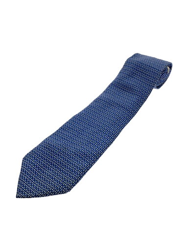 【中古】Salvatore Ferragamo◆ネクタイ/--/BLU/総柄/メンズ【服飾雑貨他】 【中古】Salvatore Ferragamo◆ネクタイ/--/BLU/総柄/メンズ【服飾雑貨他】
