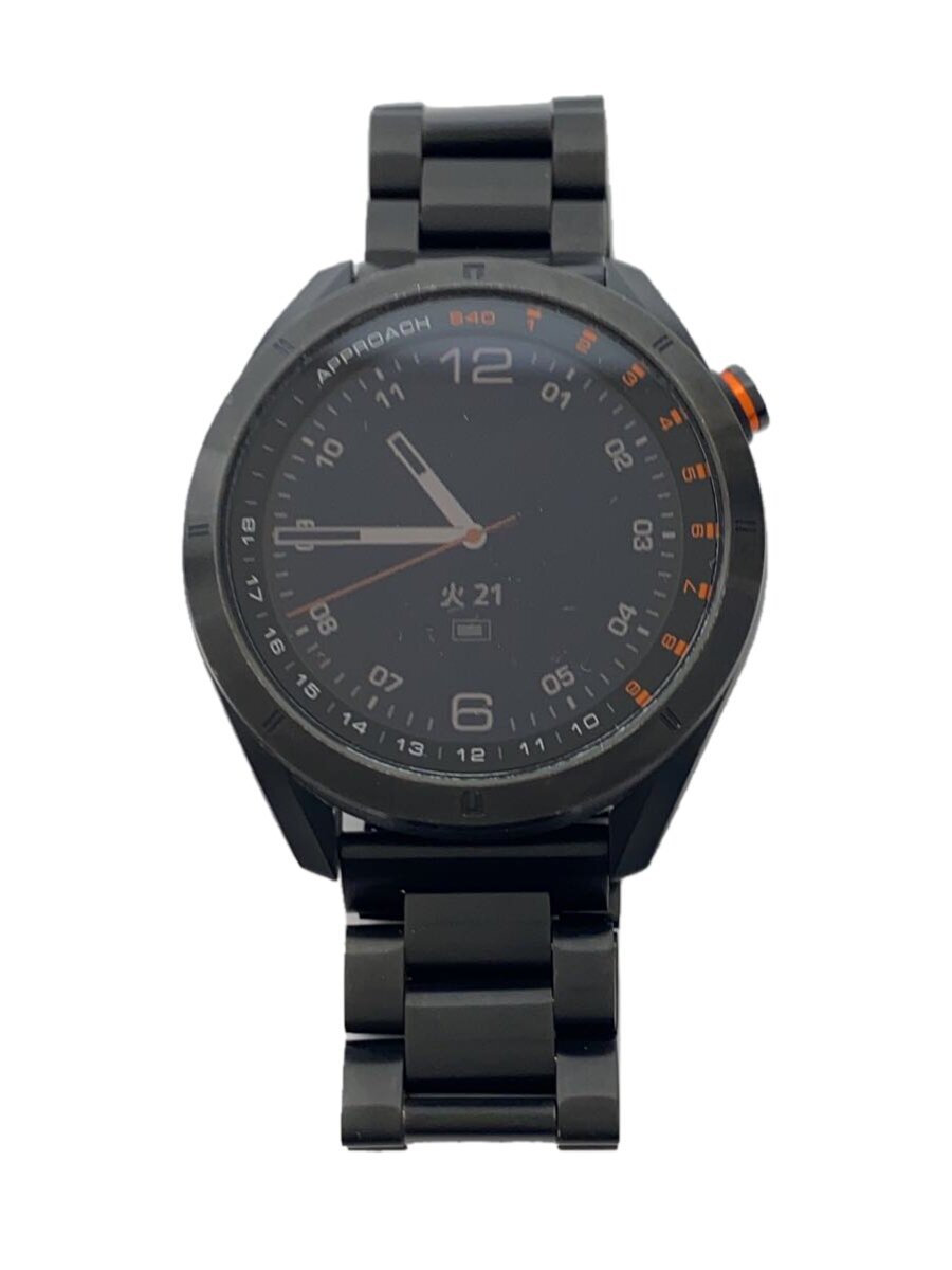 【中古】GARMIN◆スマートウォッチ/デジタル/--/BLK/APPROACH S40【服飾雑貨他】