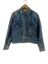 【中古】Levi’s◆50s/507XX/2nd/革パッチ両面/Gジャン/--/デニム/IDG【メンズウェア】