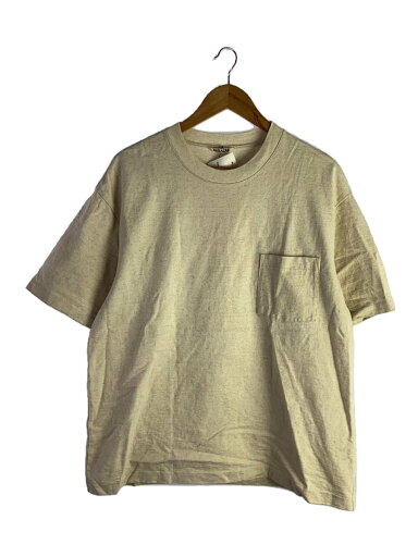 【中古】AURALEE◆Tシャツ/3/コットン/CRM/無地/A21ST02SU【メンズウェア】 【中古】AURALEE◆Tシャツ/3/コットン/CRM/無地/A21ST02SU【メンズウェア】