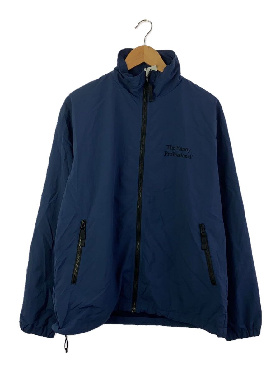 ENNOY◆ナイロンジャケット/L/ナイロン/ネイビー/AW21BRENJK03LV