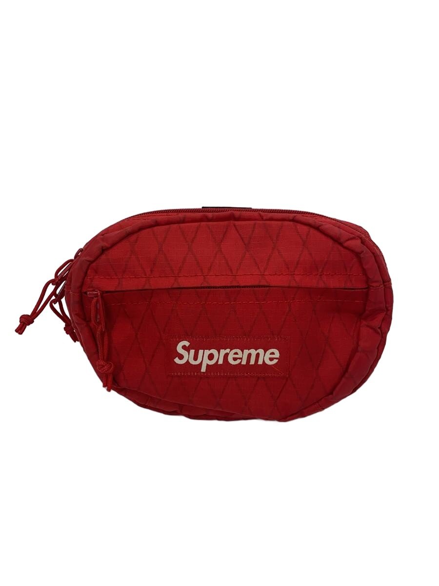 SUPREME - 【中古】Supreme◆18AW/Waist Bag/ウエストバッグ/ナイロン/RED【バッグ】