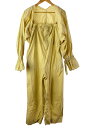 【中古】Little Suzie◆2way Bolero Jumpsuit/FREE/コットン/YLW/無地//【レディースウェア】(4)