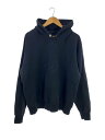【中古】DIESEL◆パーカー/XL/コットン/BLK【メンズウェア】