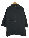 SOPHNET.◆YARMO BRISBANE MOSS DUSTER COAT/38/コットン/ブラック/SOPH-200052