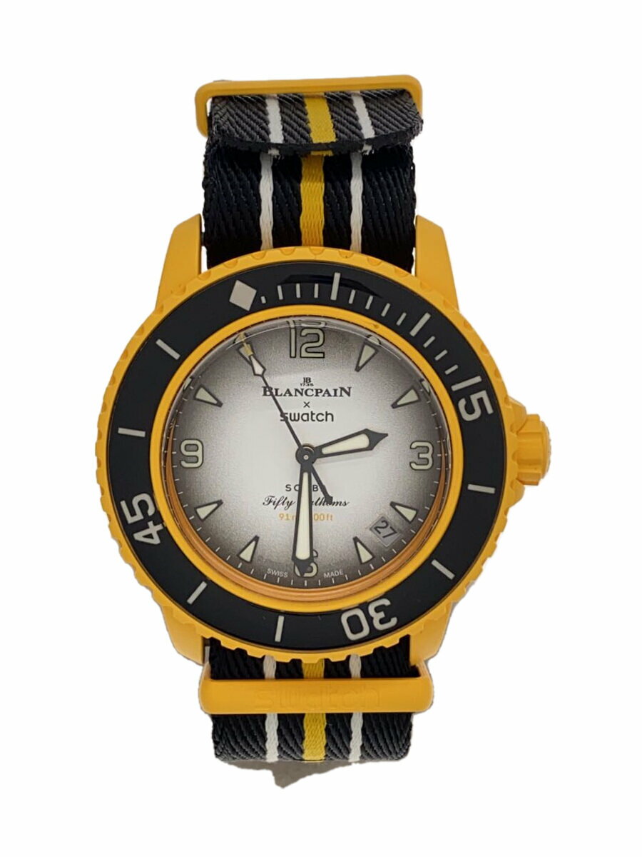 【中古】BLANCPAIN◆自動巻腕時計/アナログ/S035P100 20231224日差+10【服飾雑貨他】