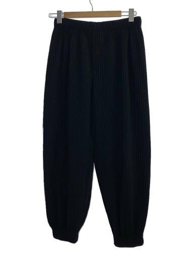 【中古】HOMME PLISSE ISSEY MIYAKE◆ボトム/1/ポリエステル/BLK/無地/HP01JF143【メンズウェア】 【中古】HOMME PLISSE ISSEY MIYAKE◆ボトム/1/ポリエステル/BLK/無地/HP01JF143【メンズウェア】