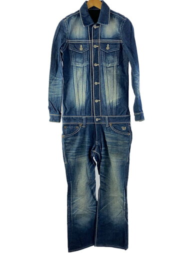 【中古】DELAY by win&sons◆デニムオールインワン/1/デニム/IDG/DW20-TN-001【メンズウェア】 【中古】DELAY by win&sons◆デニムオールインワン/1/デニム/IDG/DW20-TN-001【メンズウェア】