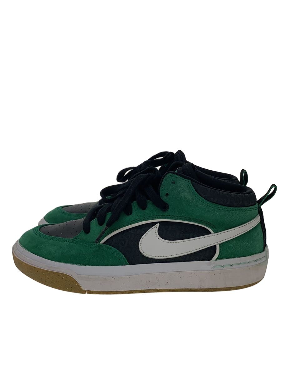 NIKE SB◆24SS/REACT LEO MALACHITE/レオマカライトミッドカット/US10/GRN/DX4361-301//