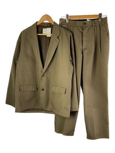 【中古】FREAK’S STORE◆セットアップ/M/ポリエステル/BRW/チェック/203-1554【メンズウェア】 【中古】FREAK’S STORE◆セットアップ/M/ポリエステル/BRW/チェック/203-1554【メンズウェア】