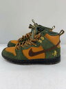 【中古】NIKE SB◆SB Dunk High Work Bootハイカットスニーカー/23.5cm/DO6119-300【シューズ】