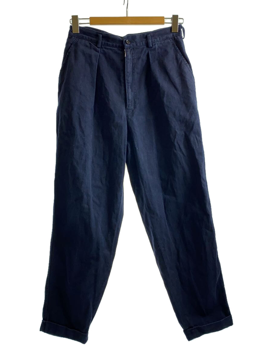 【中古】COMME des GARCONS HOMME PLUS◆ストレートパンツ/M/コットン/NVY/PP-05012M【メンズウェア】