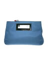 【中古】MICHAEL MICHAEL KORS◆ハンドバッグ/--/BLU/無地/AQ-1611【バッグ】(4)