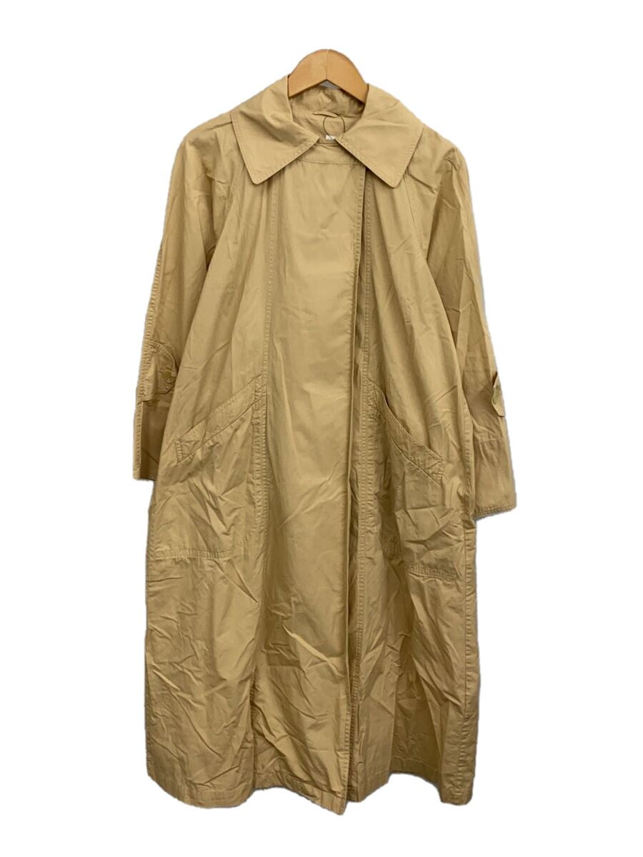 TODAYFUL◆Tuck Over Trenchcoat/トレンチコート/36/コットン/ベージュ/12010002