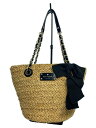 【中古】kate spade new york◆ハンドバッグ/トートバッグ/カゴバッグ/ケイトスペードニューヨーク【バッグ】
