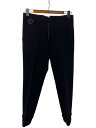 【中古】yohji yamamoto POUR HOMME◆ボトム/1/ウール/BLK/無地/FX-P14-118【レディースウェア】