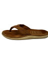 【中古】ISLAND Slipper◆サンダル/UK7/BRW【シューズ】(4)