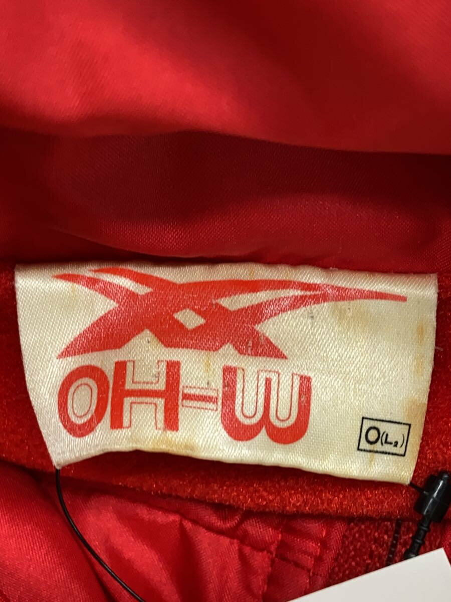 【中古】ASICS◆セットアップ/--/ナイロン/RED【メンズウェア】