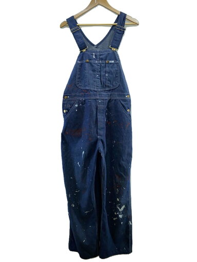 【中古】Lee◆70s/ペンキ飛び/オーバーオール/--/デニム/IDG【メンズウェア】 【中古】Lee◆70s/ペンキ飛び/オーバーオール/--/デニム/IDG【メンズウェア】