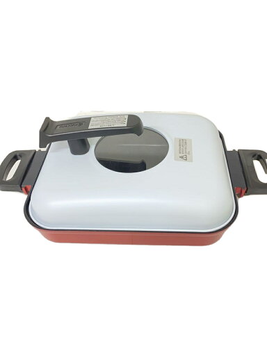 【中古】KYOCERA◆ホットプレート・グリル鍋/CGD-2217-BBR【家電・ビジュアル・オーディオ】 【中古】KYOCERA◆ホットプレート・グリル鍋/CGD-2217-BBR【家電・ビジュアル・オーディオ】