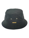 【中古】CALEE◆ハット/M/コットン/ブラック/無地/メンズ【服飾雑貨他】