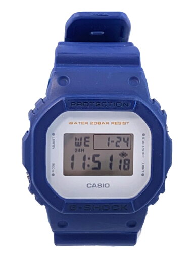 【中古】CASIO◆腕時計/デジタル/WHT/BLU/DW-5600M【服飾雑貨他】 【中古】CASIO◆腕時計/デジタル/WHT/BLU/DW-5600M【服飾雑貨他】