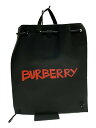 【中古】BURBERRY◆バッグ/レザー/BLK【バッグ】(4)