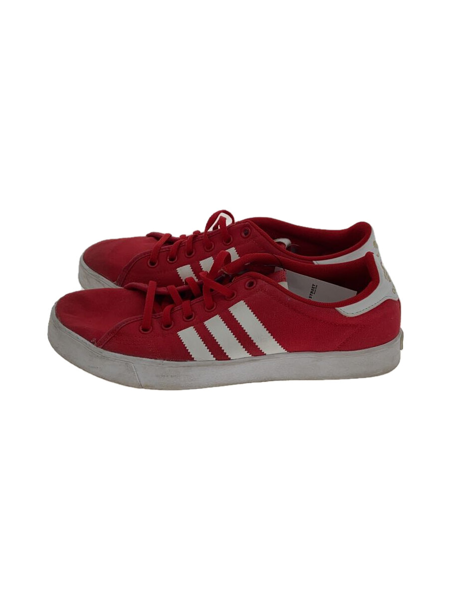 【中古】adidas◆ローカットスニーカー/27.5cm/RED/FX0218【シューズ】
