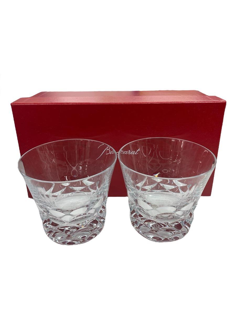 【中古】Baccarat◆イヤータンブラー 2020 ペアロックグラス ブラーヴァ【キッチン用品】
