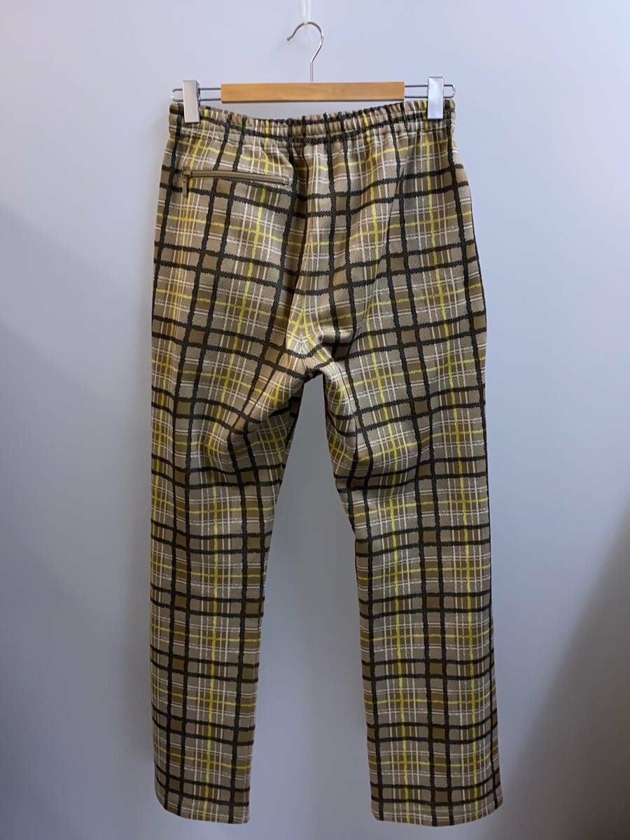 【中古】Needles◆ボトム/S/ポリエステル/YLW/チェック【メンズウェア】