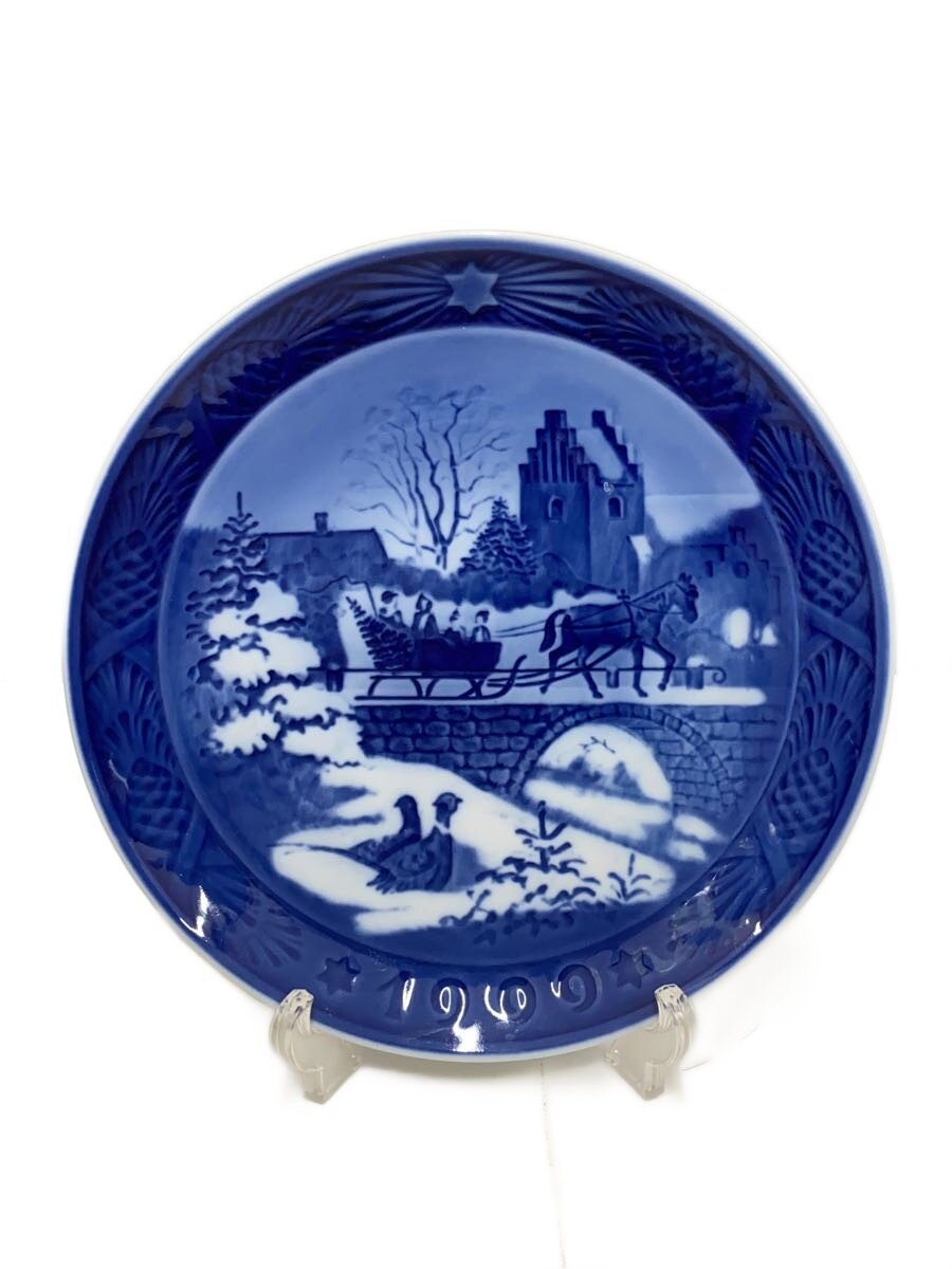 【中古】ROYAL COPENHAGEN◆プレート/BLU【キッチン用品】